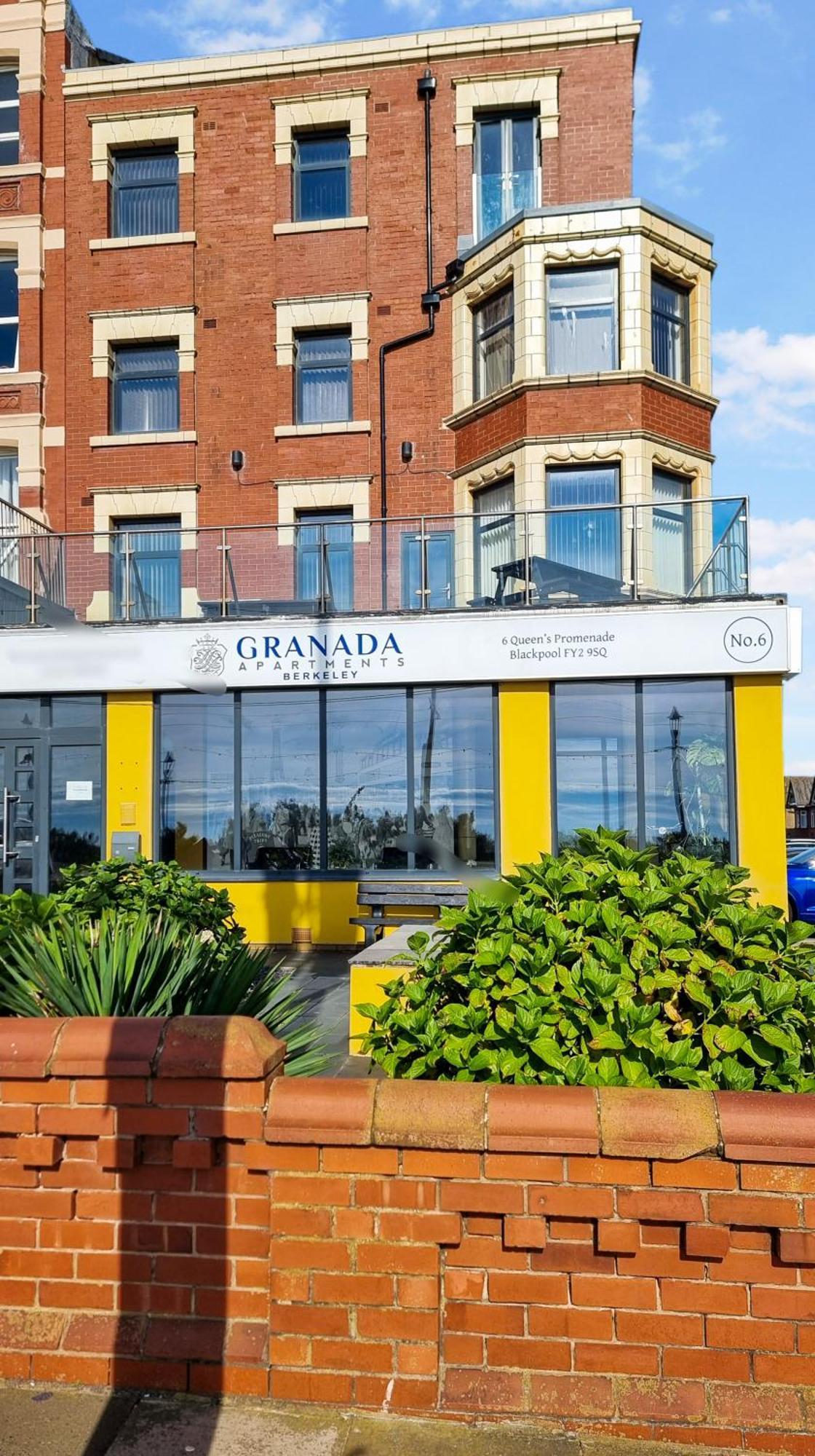 Granada Apartments Berkeley Blackpool Buitenkant foto